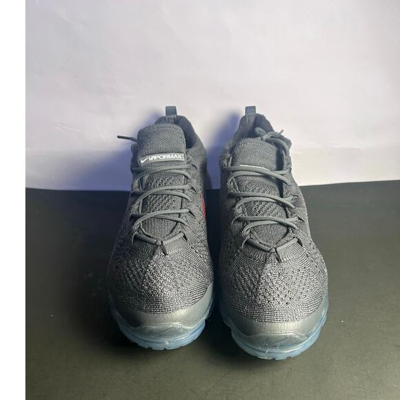 Mens Nike Air VaporMax 2023 Flyknit \'Dark Grey Gym Red\' Size 12 OG ALL